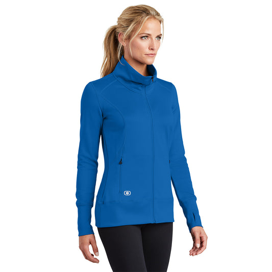 OGIO® Ladies Fulcrum Full-Zip - Electric Blue
