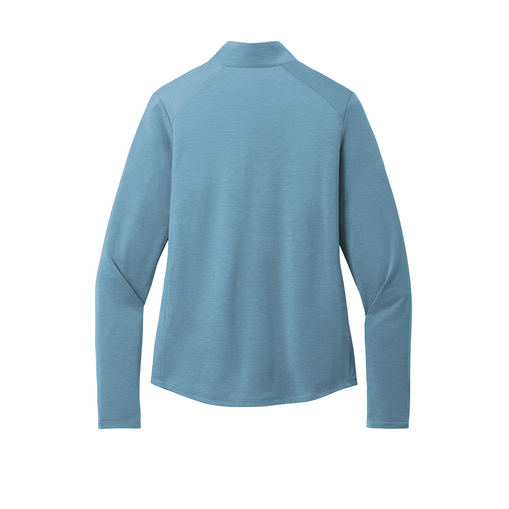 OGIO Ladies Motion 1/4-Zip Pullover - Blue Mist