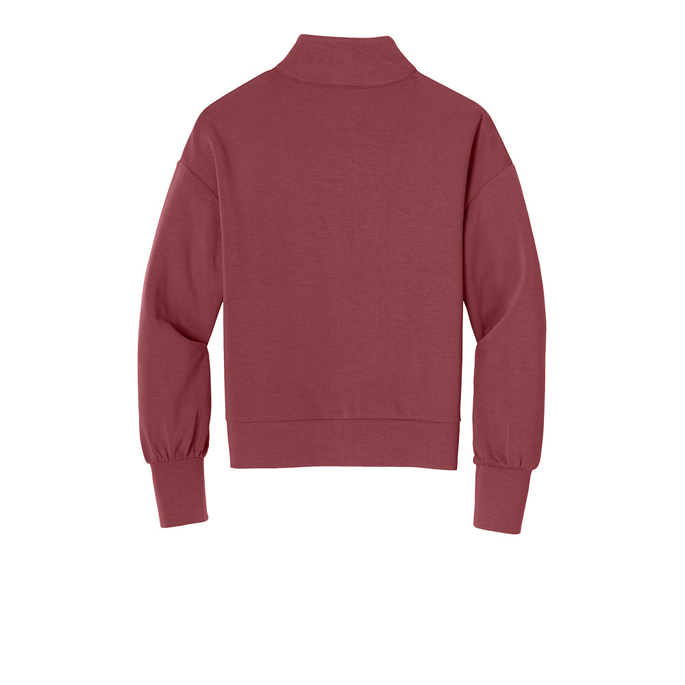 OGIO Women's Transcend 1/4 Zip - Soft Ruby