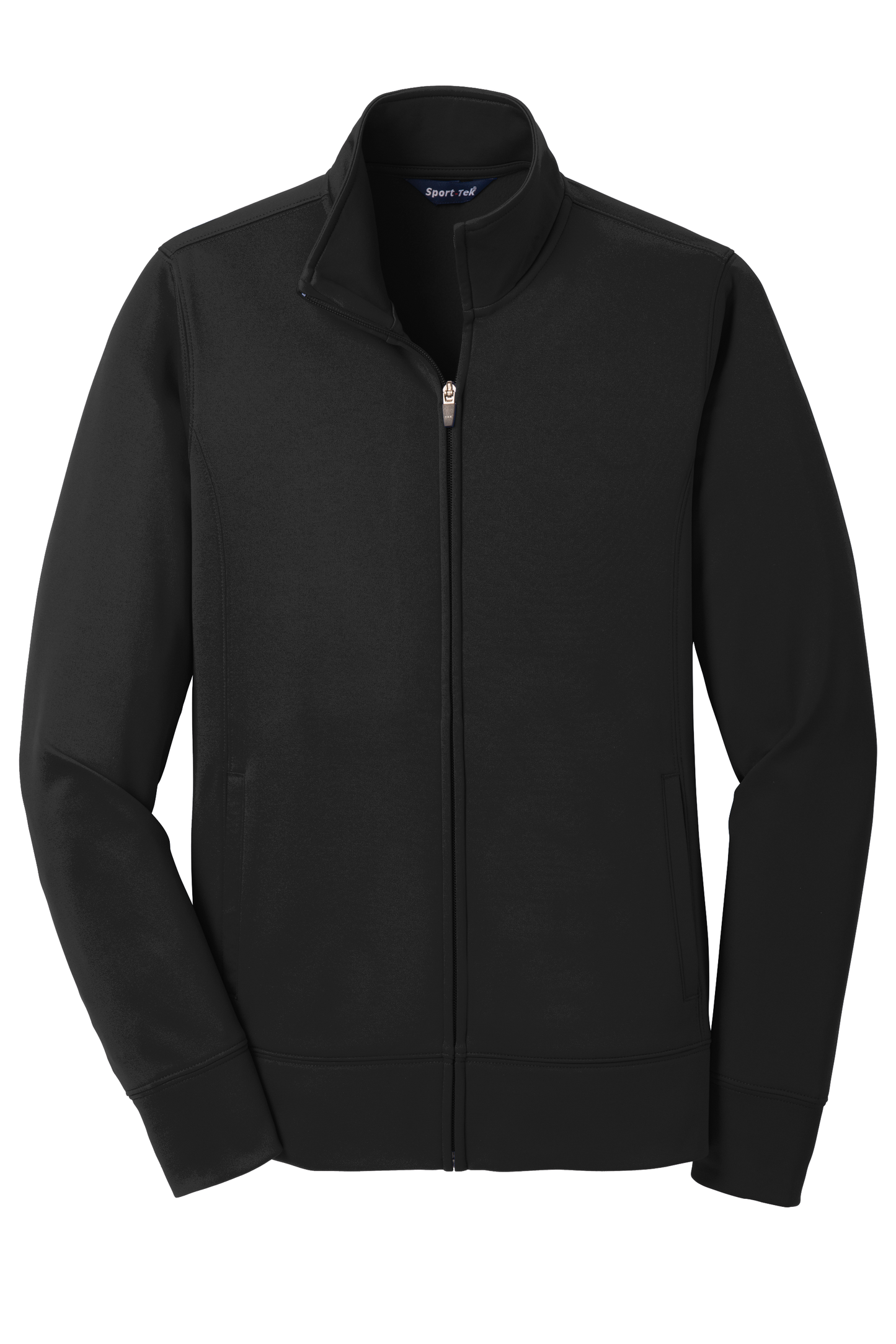 Sport-Tek® Women's Sport-Wick® Fleece Full-Zip Jacket - Black