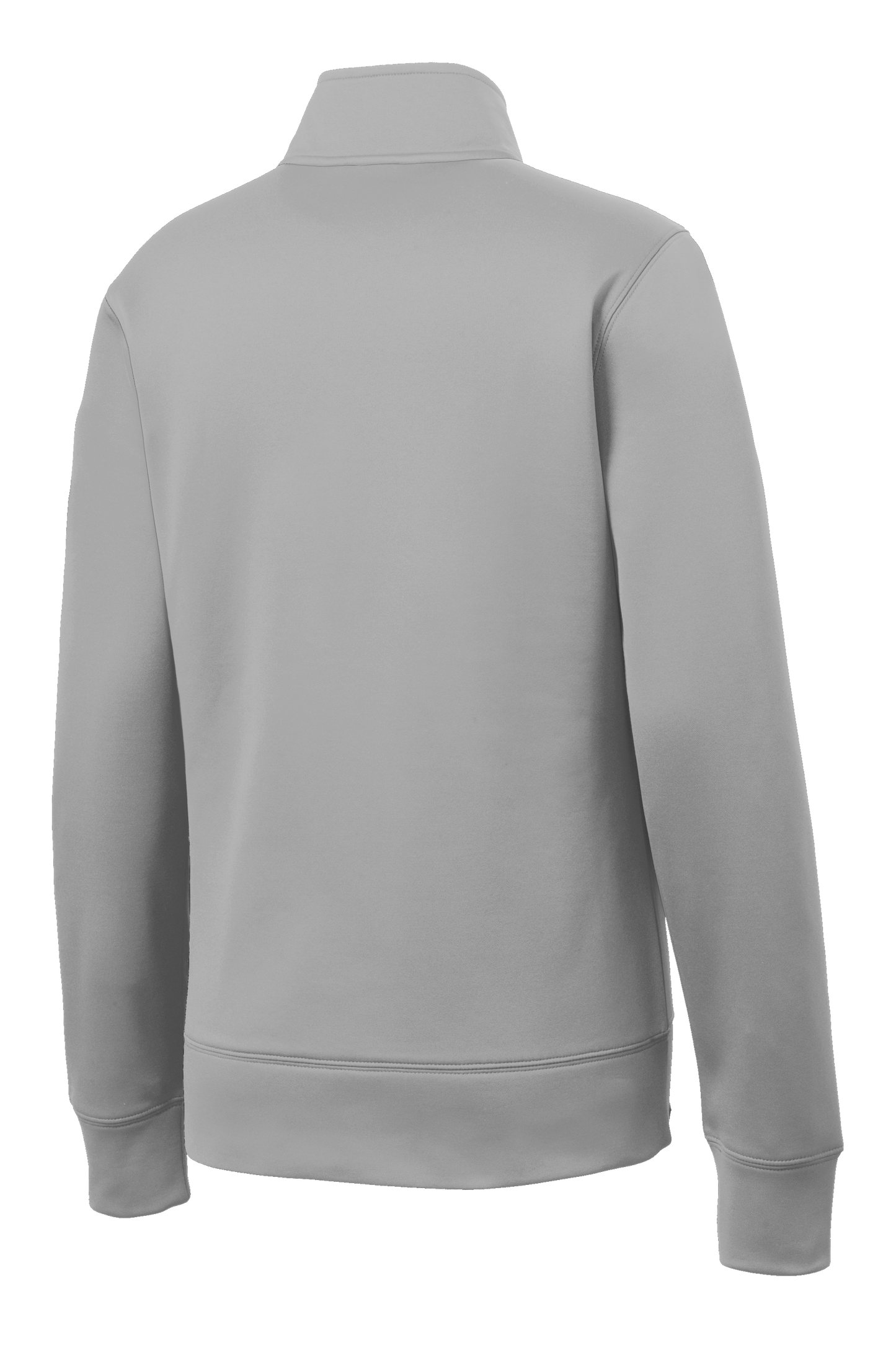 Sport-Tek® Women's Sport-Wick® Fleece Full-Zip Jacket - Silver