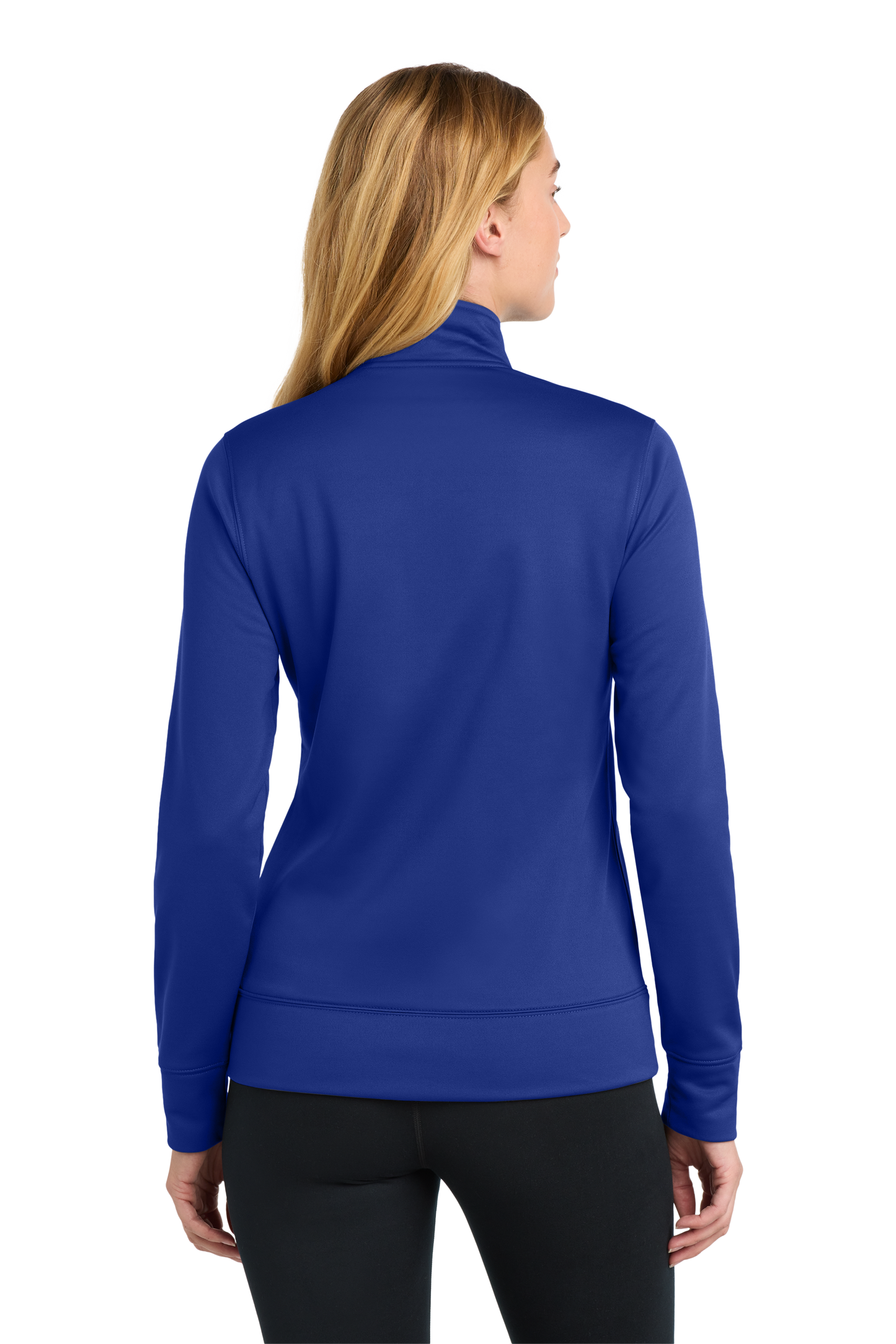 Sport-Tek® Women's Sport-Wick® Fleece Full-Zip Jacket - True Royal