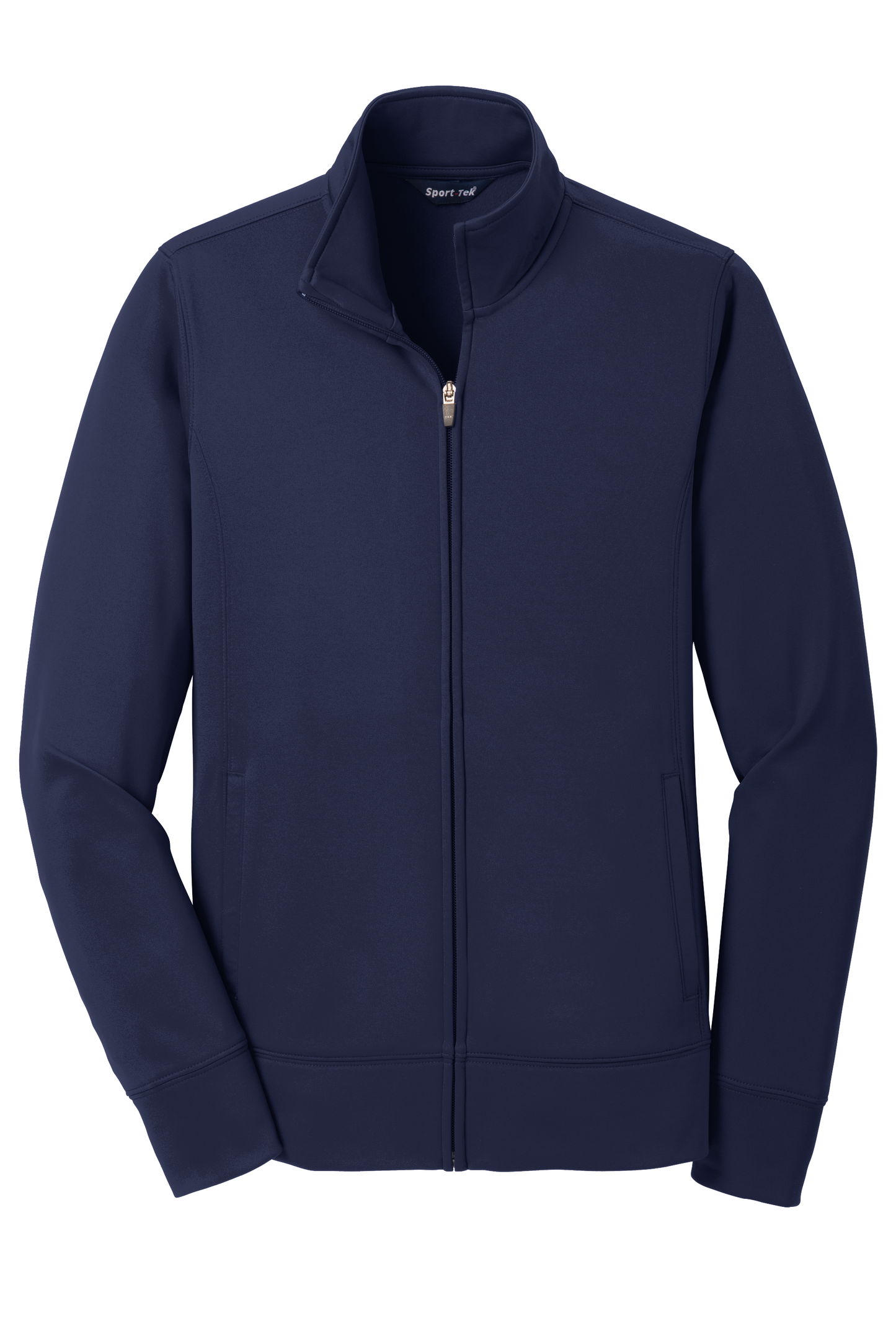 Sport-Tek® Women's Sport-Wick® Fleece Full-Zip Jacket - Navy