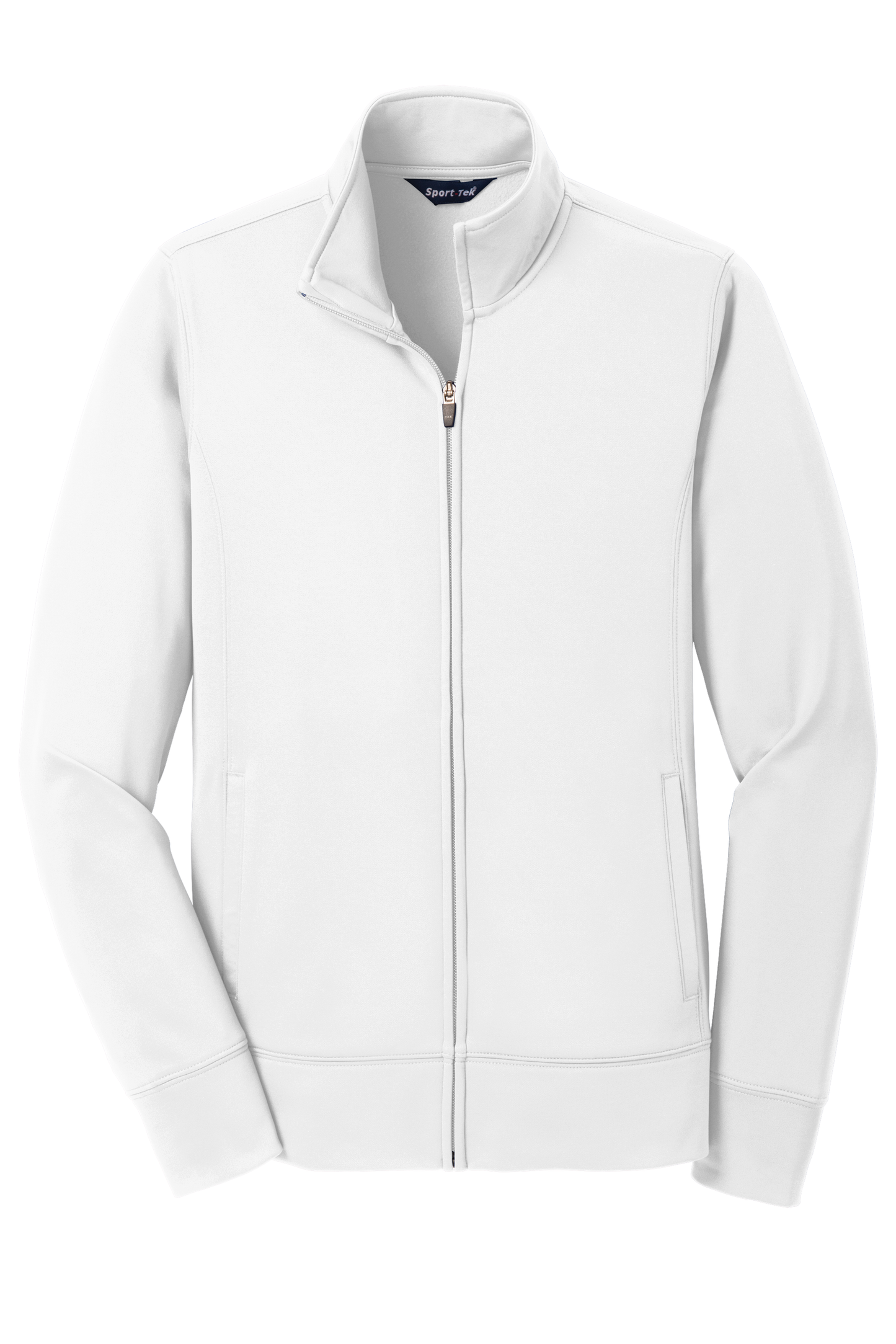 Sport-Tek® Women's Sport-Wick® Fleece Full-Zip Jacket - White