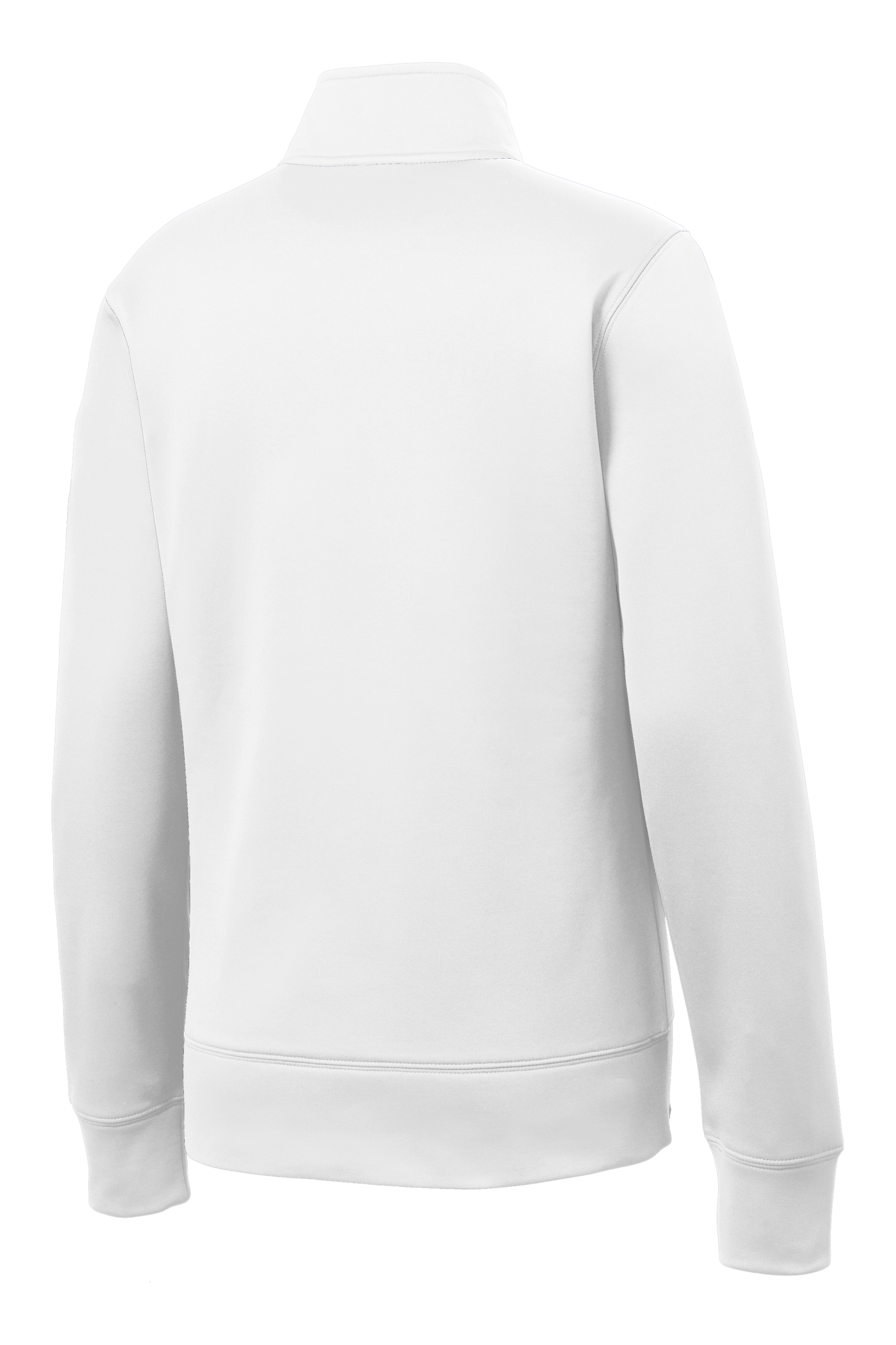 Sport-Tek® Women's Sport-Wick® Fleece Full-Zip Jacket - White
