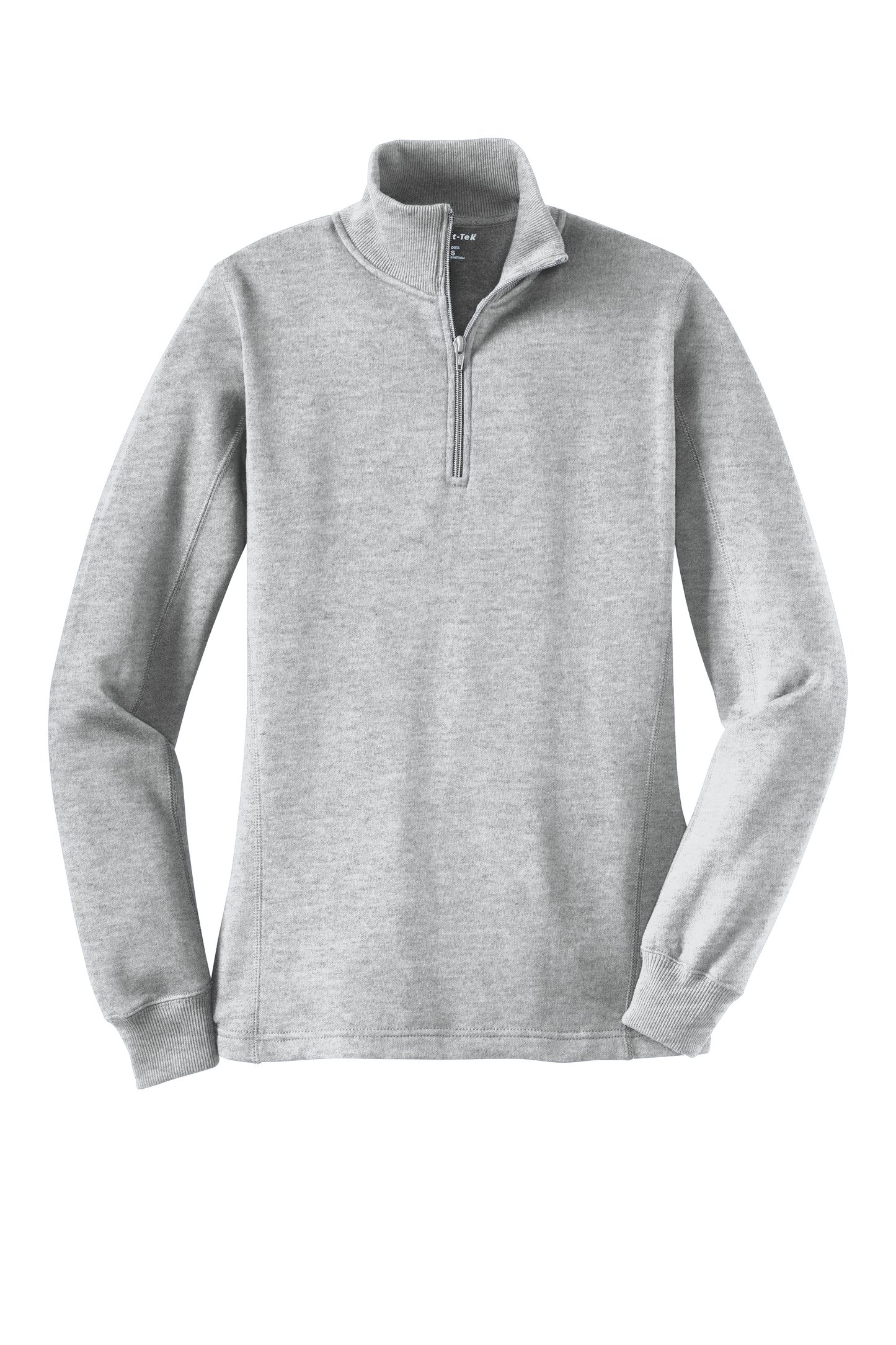 Sport-Tek® Women's 1/4-Zip Sweatshirt - Athletic Heather