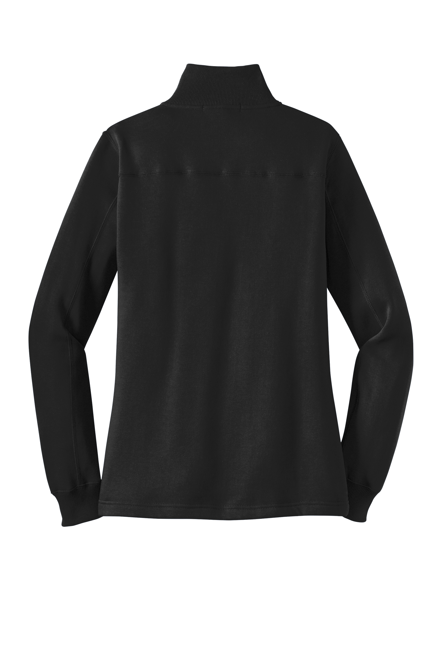 Sport-Tek® Women's 1/4-Zip Sweatshirt - Black
