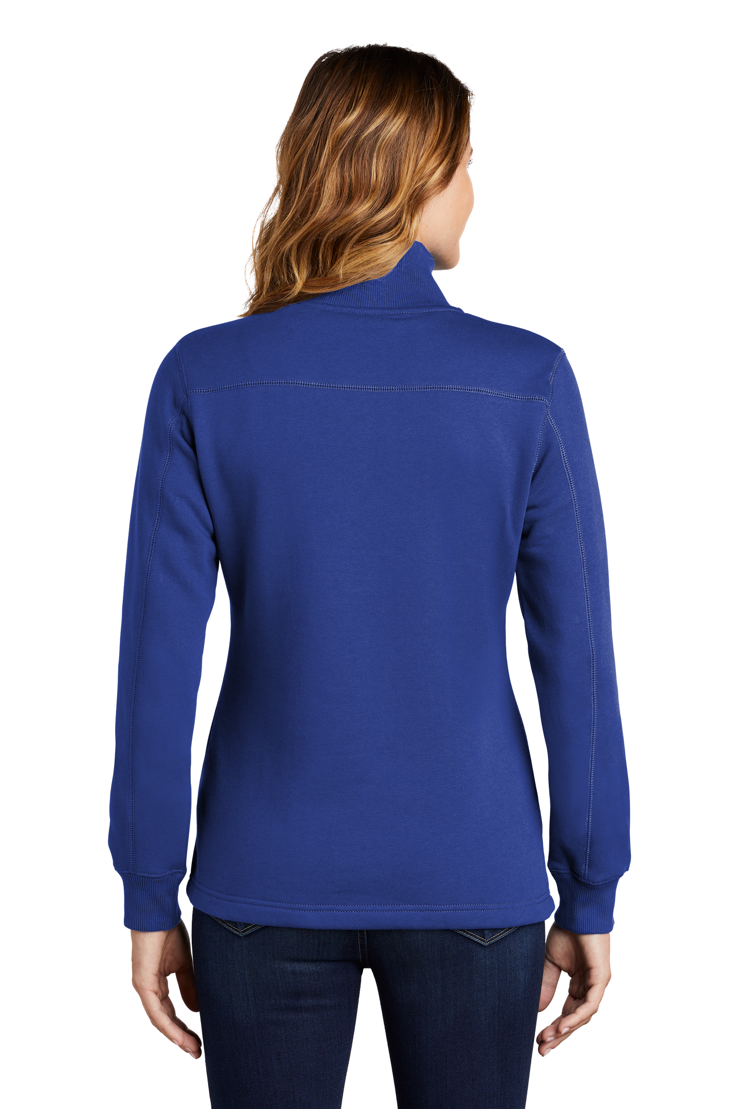Sport-Tek® Women's 1/4-Zip Sweatshirt - True Royal
