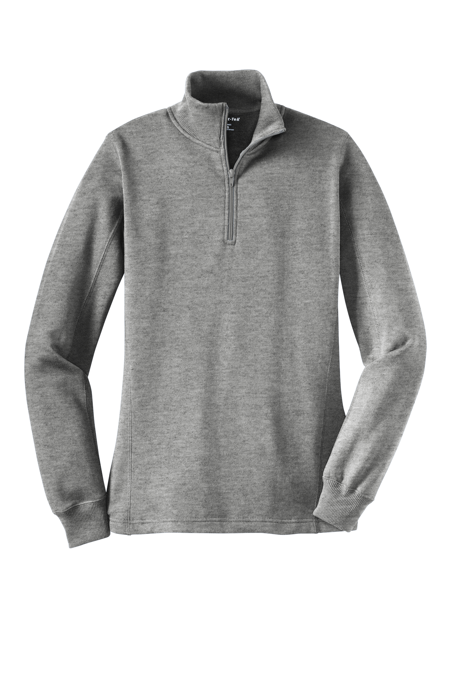 Sport-Tek® Women's 1/4-Zip Sweatshirt - Vintage Heather