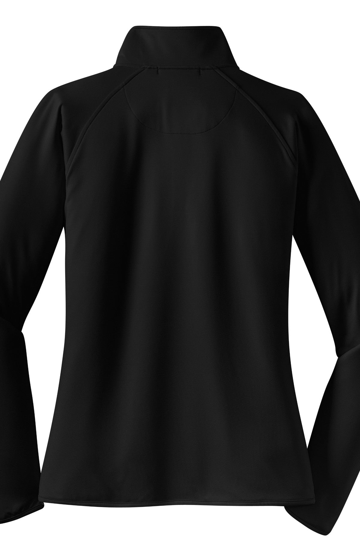 Sport-Tek® Women's Sport-Wick® Stretch 1/4-Zip Pullover- Black