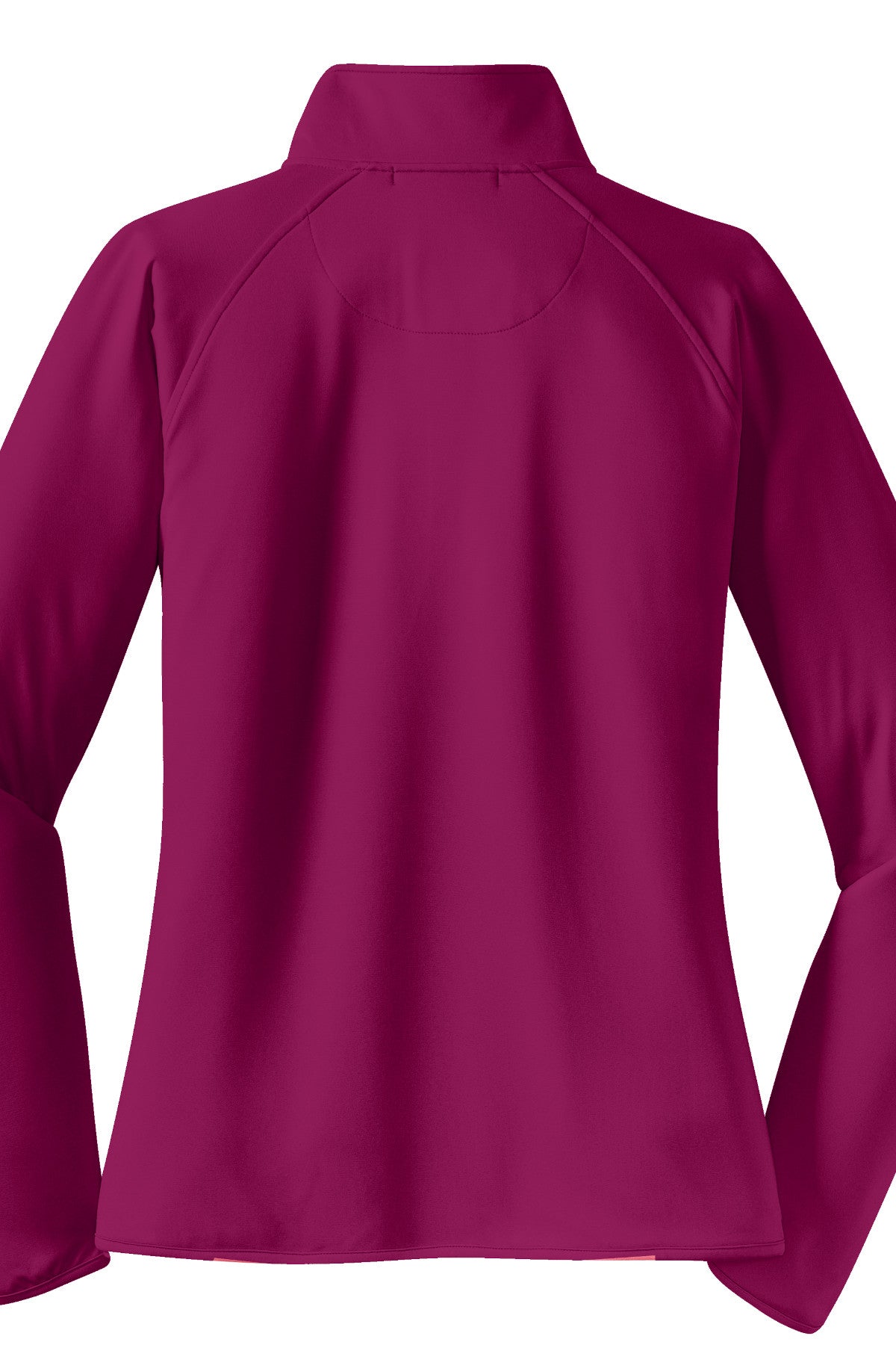 Sport-Tek® Women's Sport-Wick® Stretch 1/4-Zip Pullover - Pink Rush