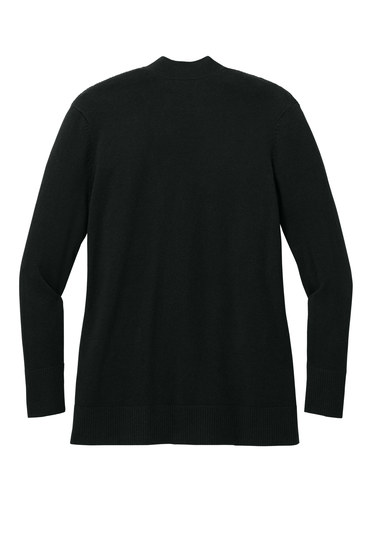 Port Authority® Women’s Easy Care Open-Front Cardigan Sweater - Deep Black