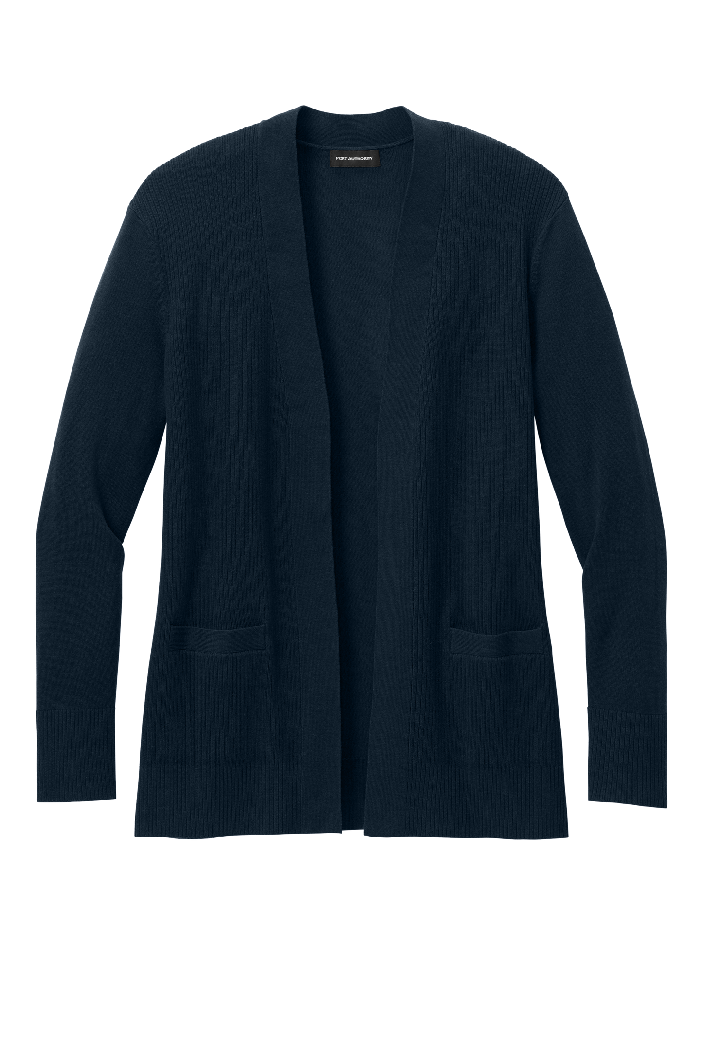 Port Authority® Women’s Easy Care Open-Front Cardigan Sweater - River Blue Navy
