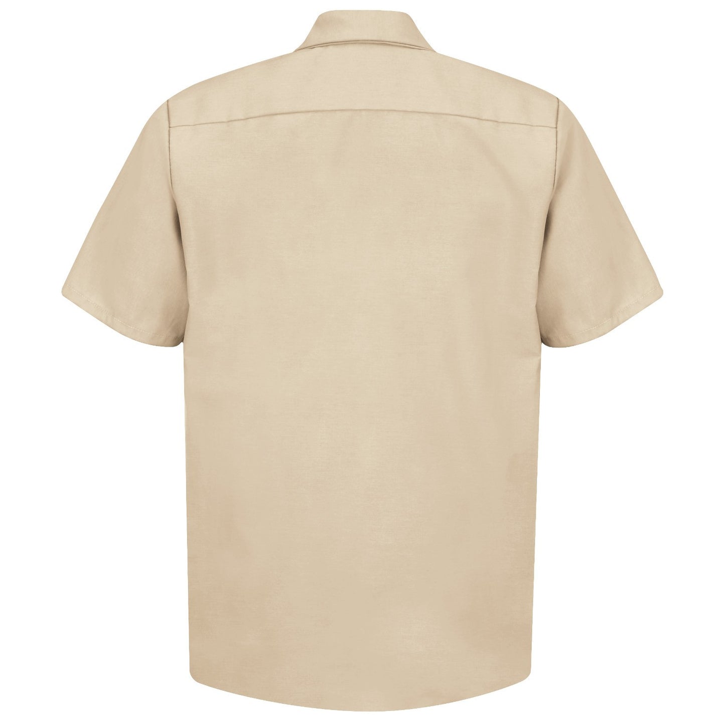 Red Kap® Short Sleeve Industrial Work Shirt - Light Tan