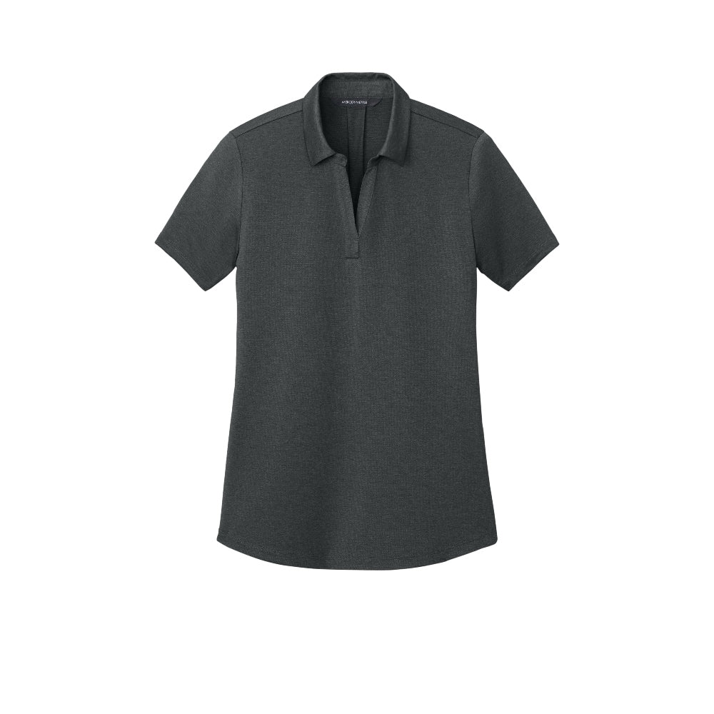 Mercer+Mettle® Women’s Recharge Jersey Polo - Anchor Grey Heather