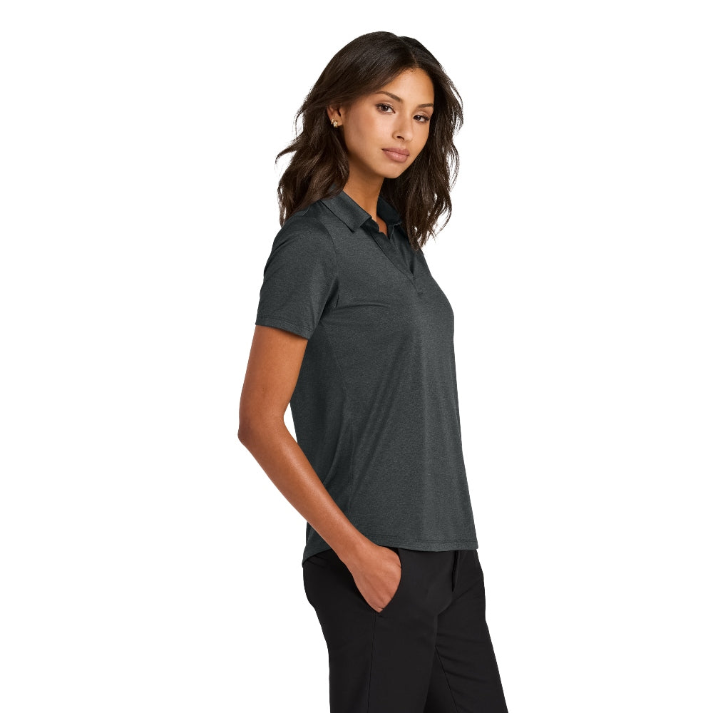 Mercer+Mettle® Women’s Recharge Jersey Polo - Anchor Grey Heather