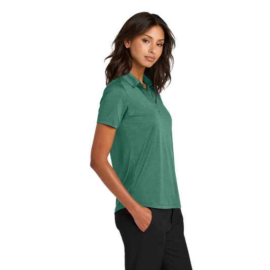 Mercer+Mettle® Women’s Recharge Jersey Polo - Sage Heather