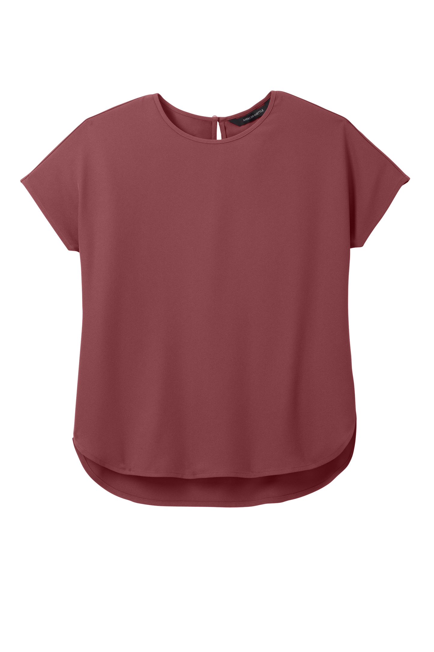Mercer+Mettle® Women's Stretch Crepe Crew - Rosewood