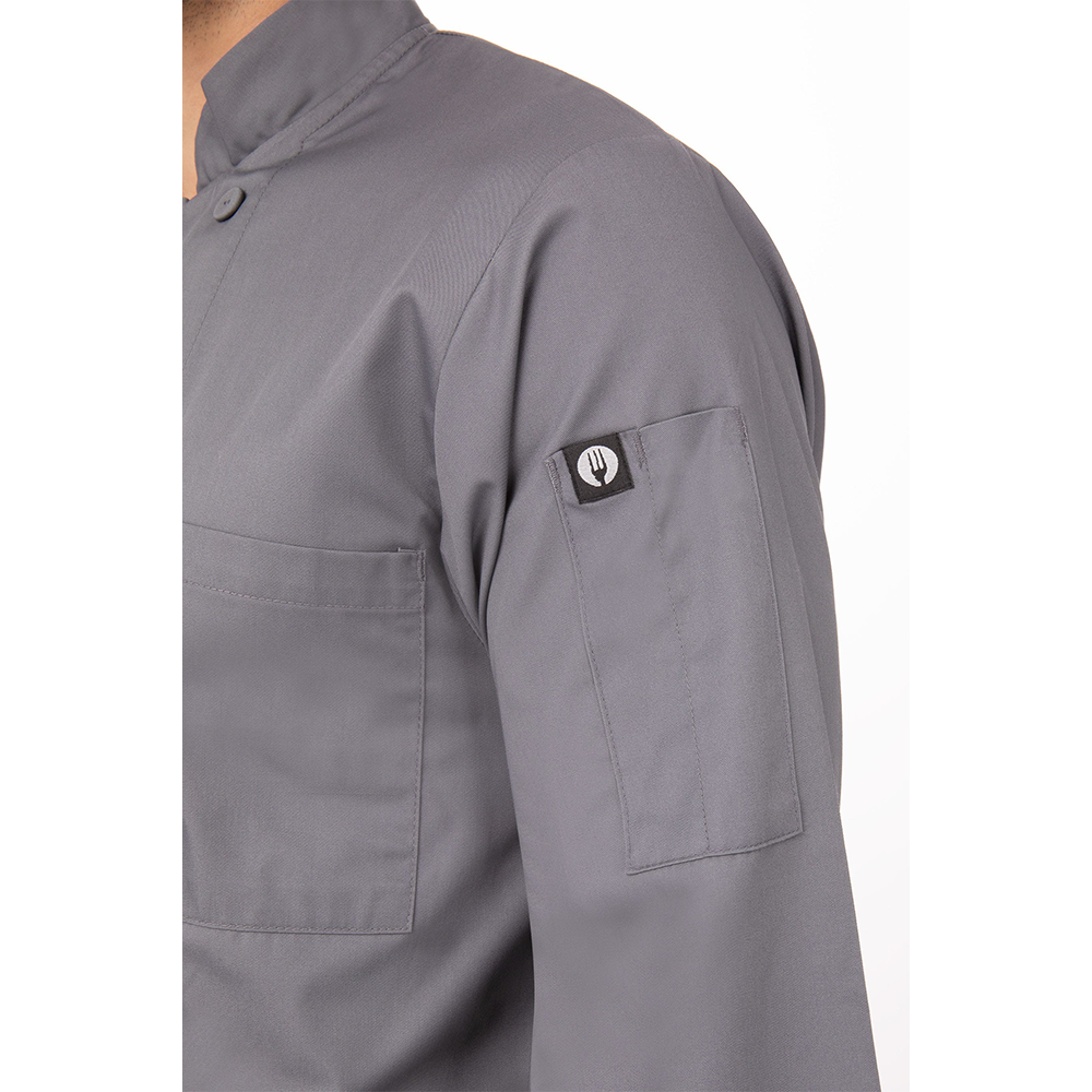 MOROCCO CHEF COAT - Grey