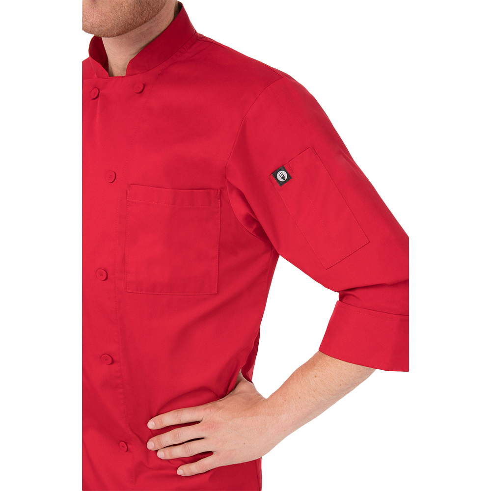MOROCCO CHEF COAT - Red