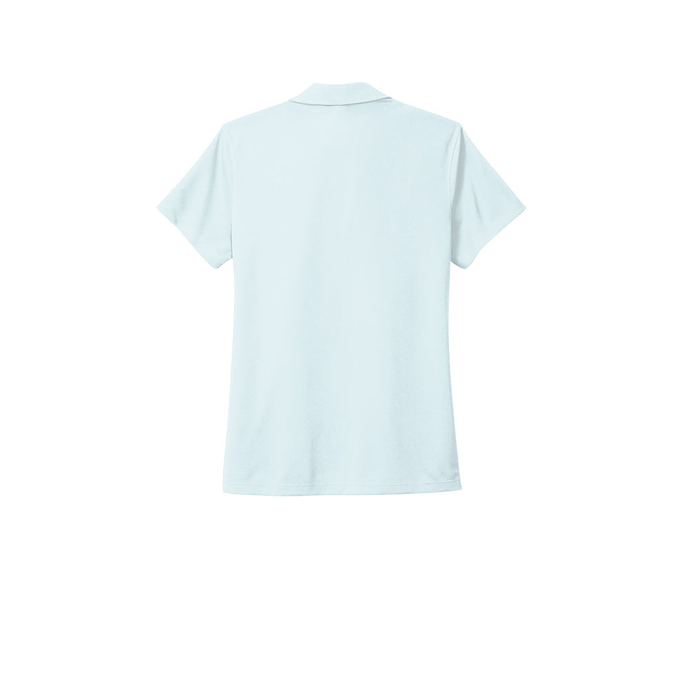Nike Women's Dri-FIT Micro Pique 2.0 Short Sleeve Polo - Blue Tint