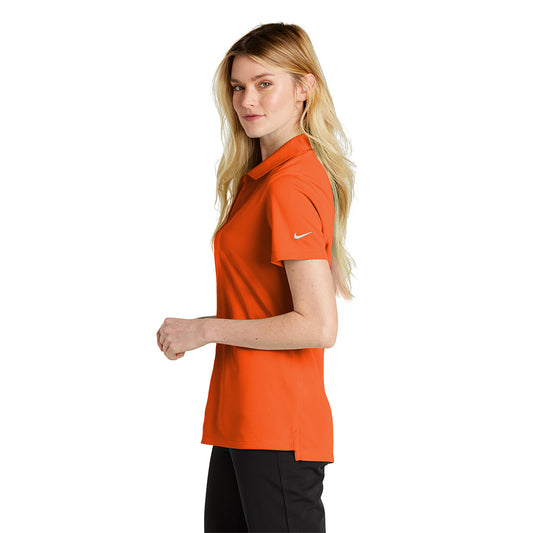 Nike Women's Dri-FIT Micro Pique 2.0 Short Sleeve Polo - Brilliant Orange