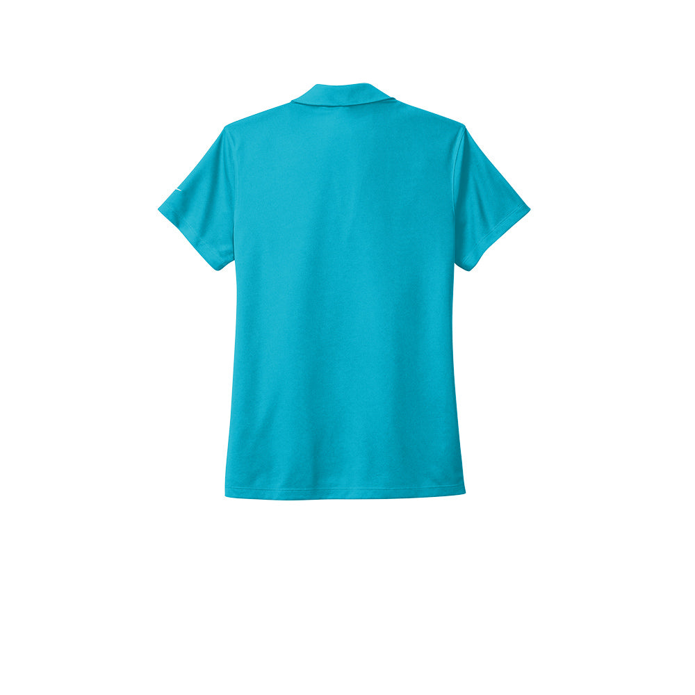Nike Women's Dri-FIT Micro Pique 2.0 Polo Short Sleeve - Tidal Blue