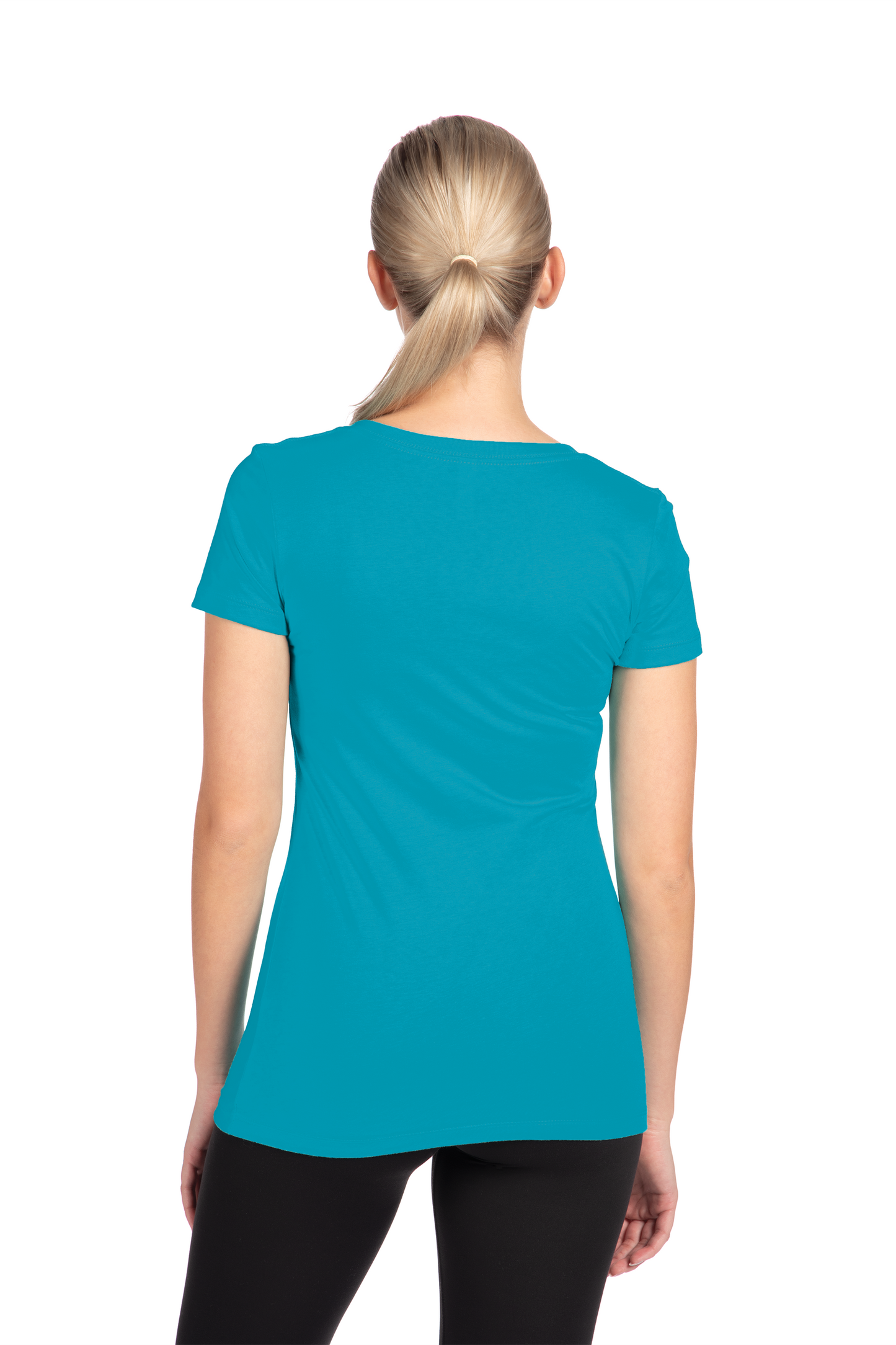 Next Level Apparel® Women’s Ideal V-Neck Tee - Turquoise