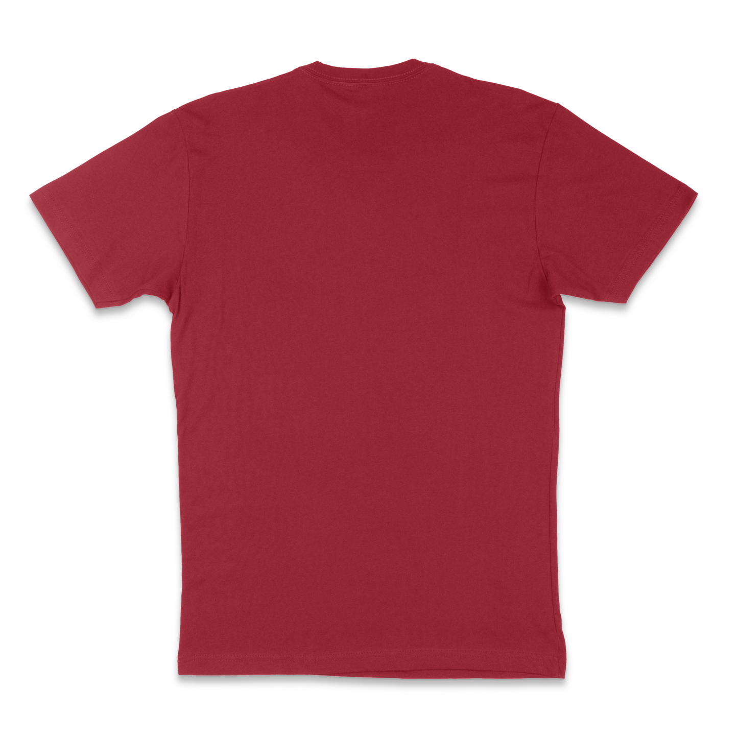 Next Level Fitted Crew Tee - Cardinal