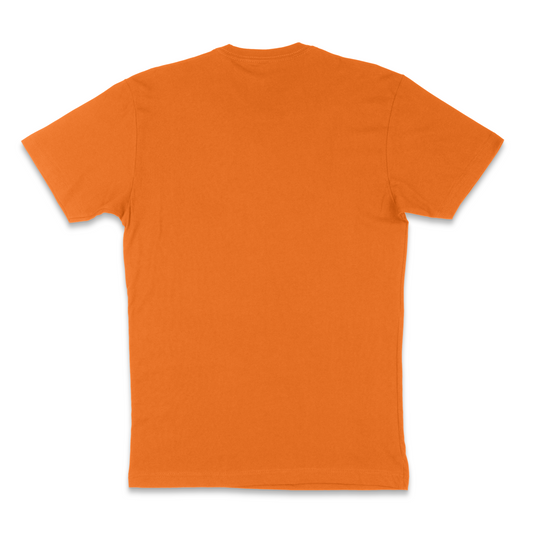 Next Level Fitted Crew Tee - Classic Orange