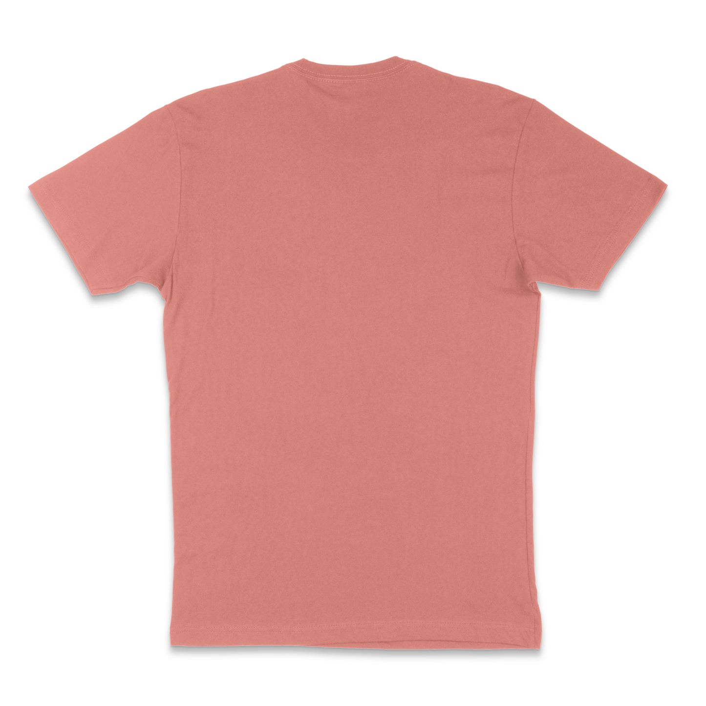 Next Level Fitted Crew Tee -Desert Pink