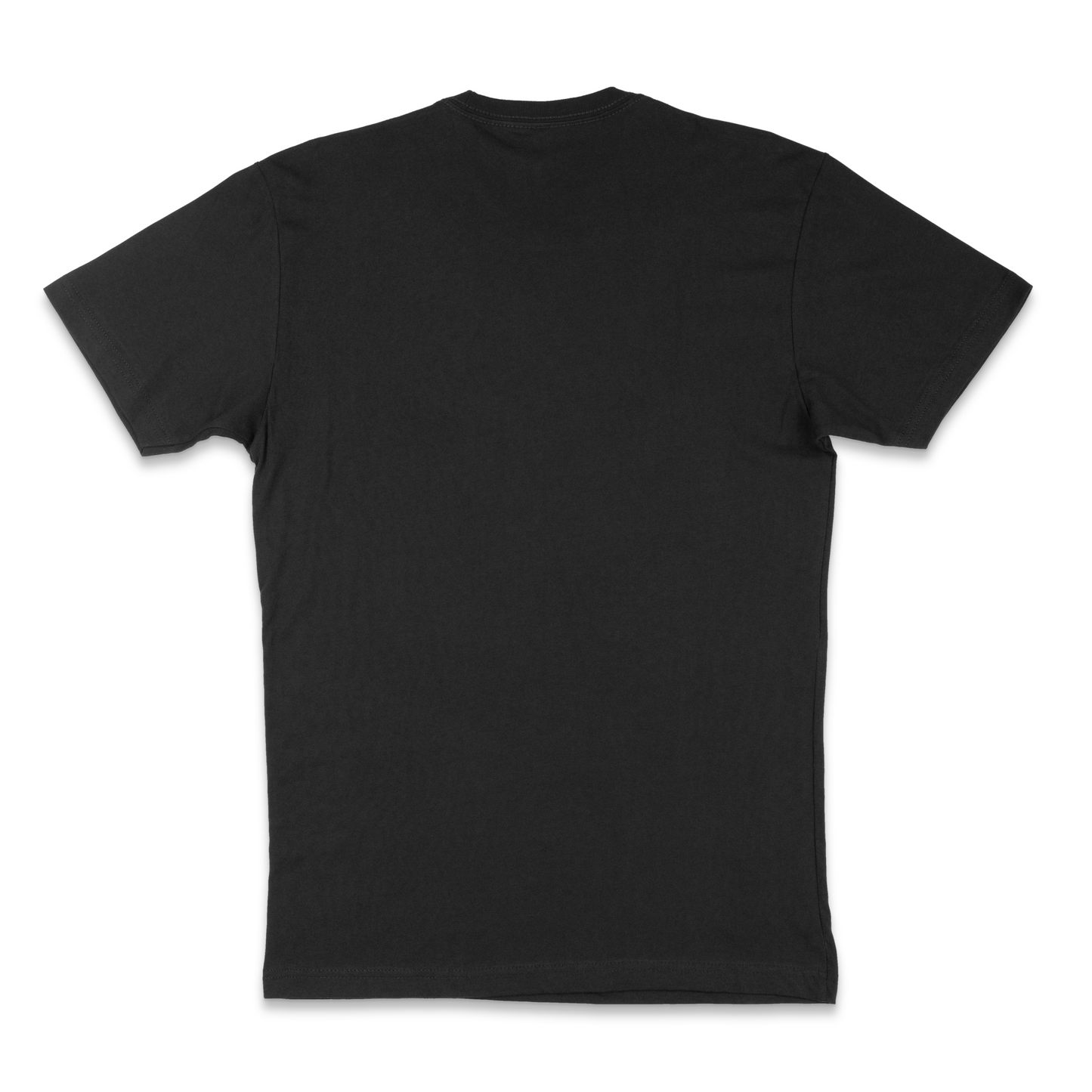 Next Level Fitted Crew Tee - Graphite Black