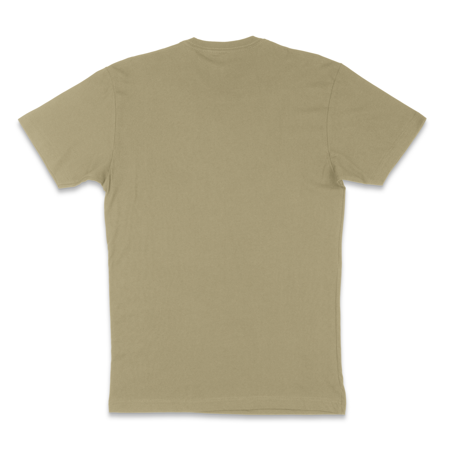 Next Level Fitted Crew Tee - Light Olive