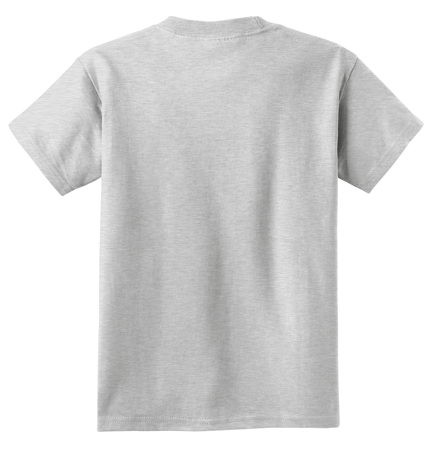 Port & Company® Youth Core Cotton Tee - Ash