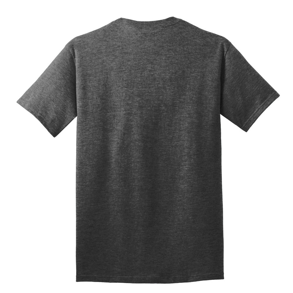 Port & Company® Core Cotton Tee - Dark Heather Grey