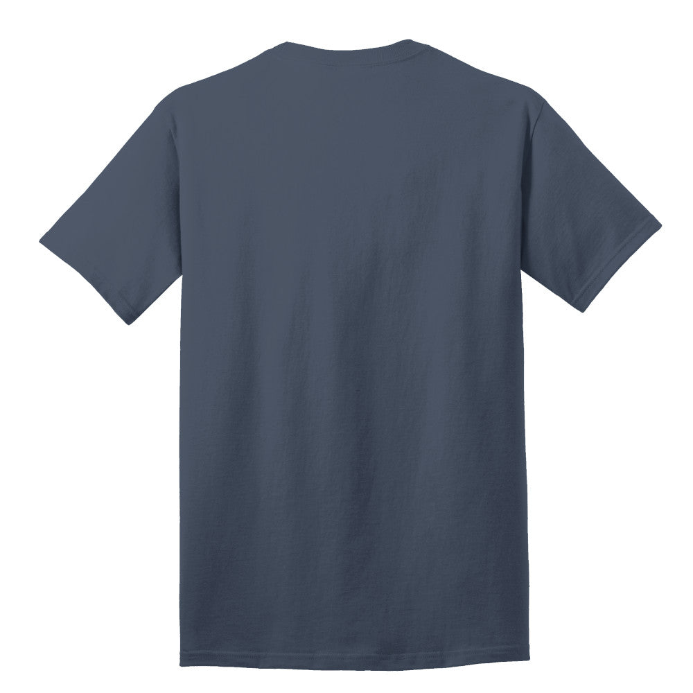 Port & Company® Core Cotton Tee - Steel Blue