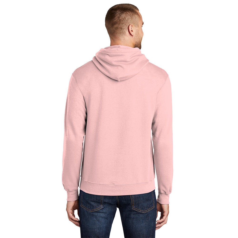 Port & Company® Core Fleece Pullover Hooded Sweatshirt - Pale Blush