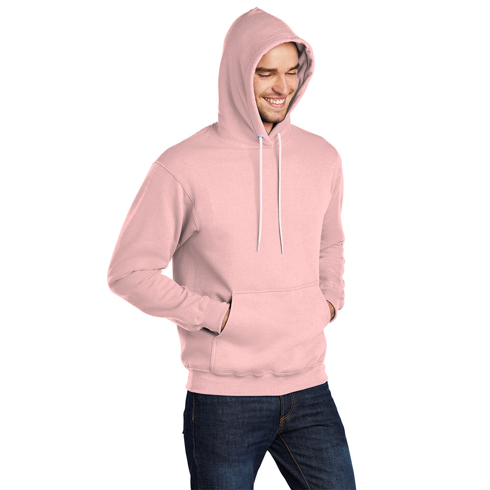 Port & Company® Core Fleece Pullover Hooded Sweatshirt - Pale Blush