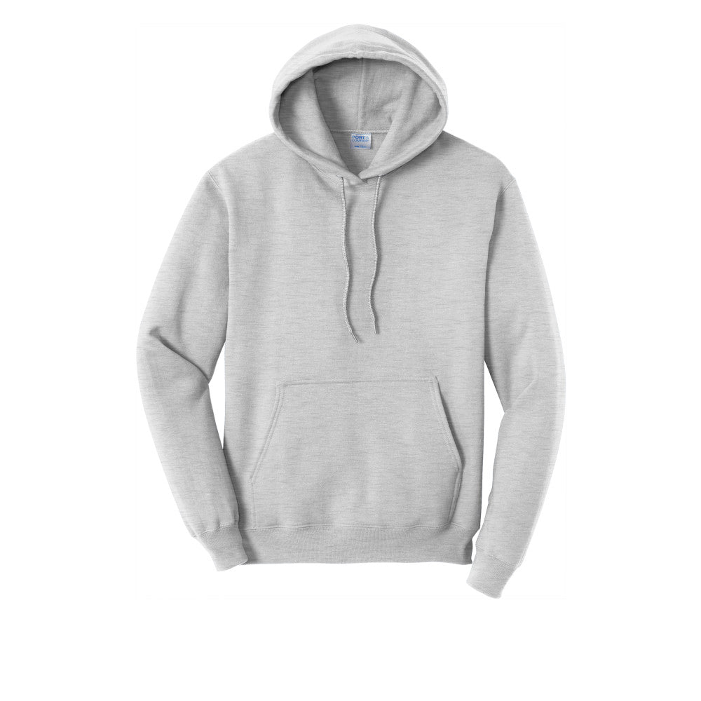 Port & Company® Core Fleece Pullover Hooded Sweatshirt - Ash