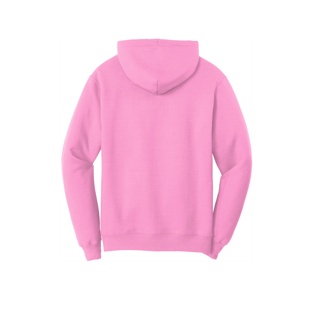 Port & Company® Core Fleece Pullover Hooded Sweatshirt - Candy Pink