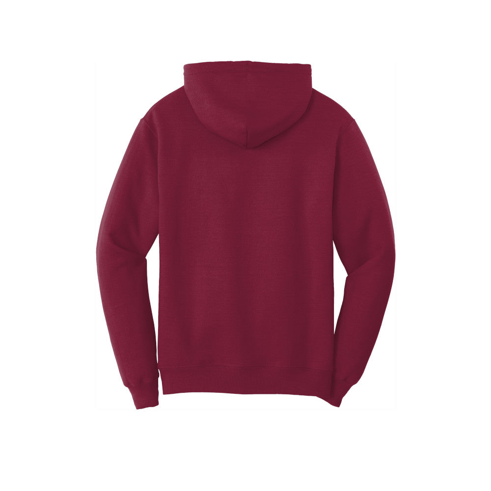 Port & Company® Core Fleece Pullover Hooded Sweatshirt - Cardinal