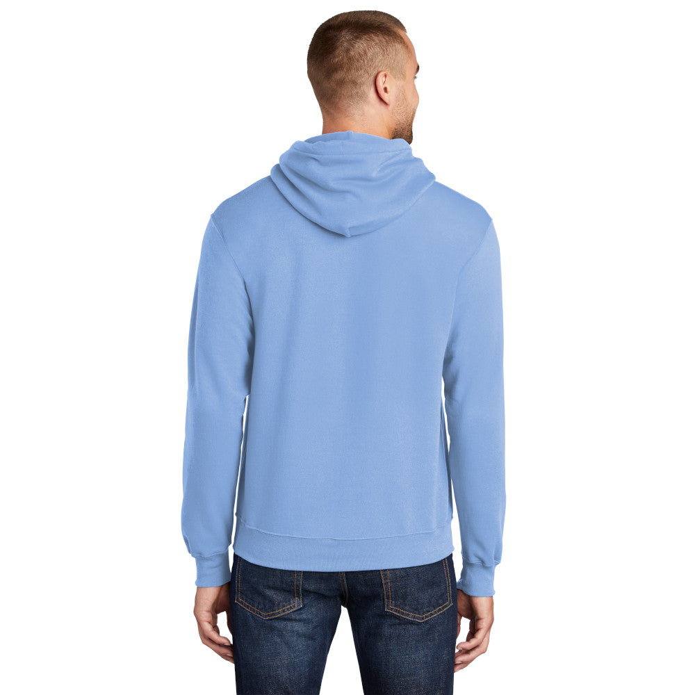 Port & Company® Core Fleece Pullover Hooded Sweatshirt - Light Blue