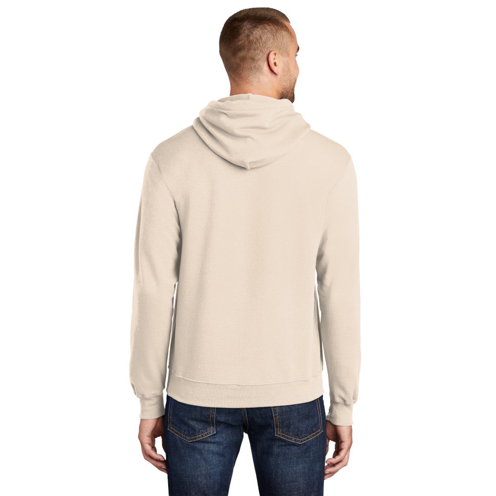Port & Company® Core Fleece Pullover Hooded Sweatshirt - Natural