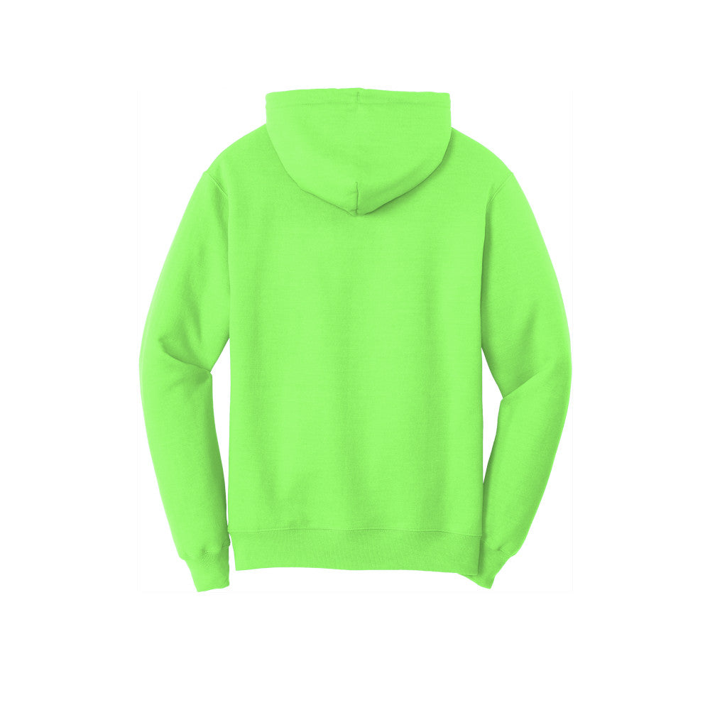 Port & Company® Core Fleece Pullover Hooded Sweatshirt - Neon Green