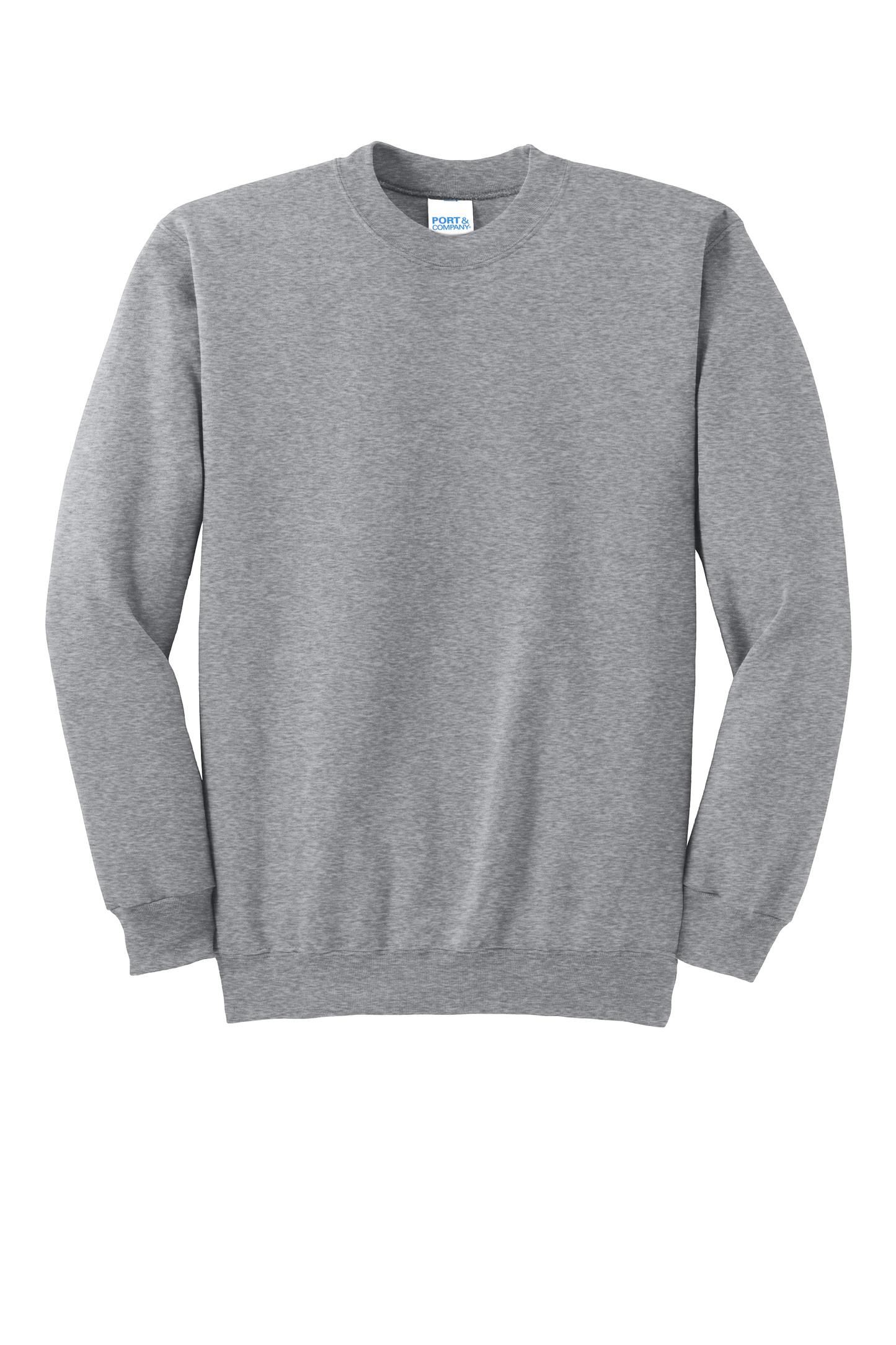 Port & Company® Essential Fleece Crewneck Sweatshirt - Athletic Heather