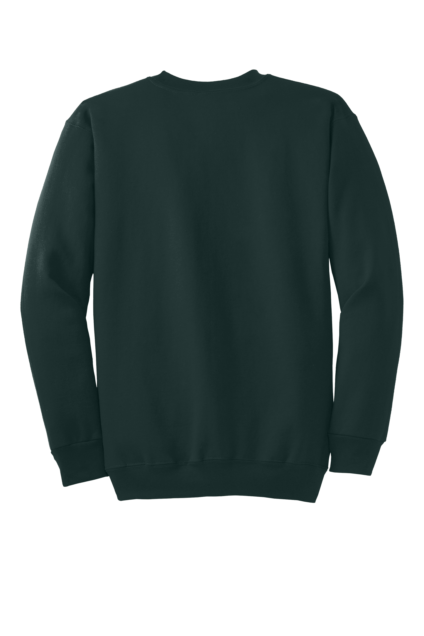 Port & Company® Essential Fleece Crewneck Sweatshirt - Dark Green