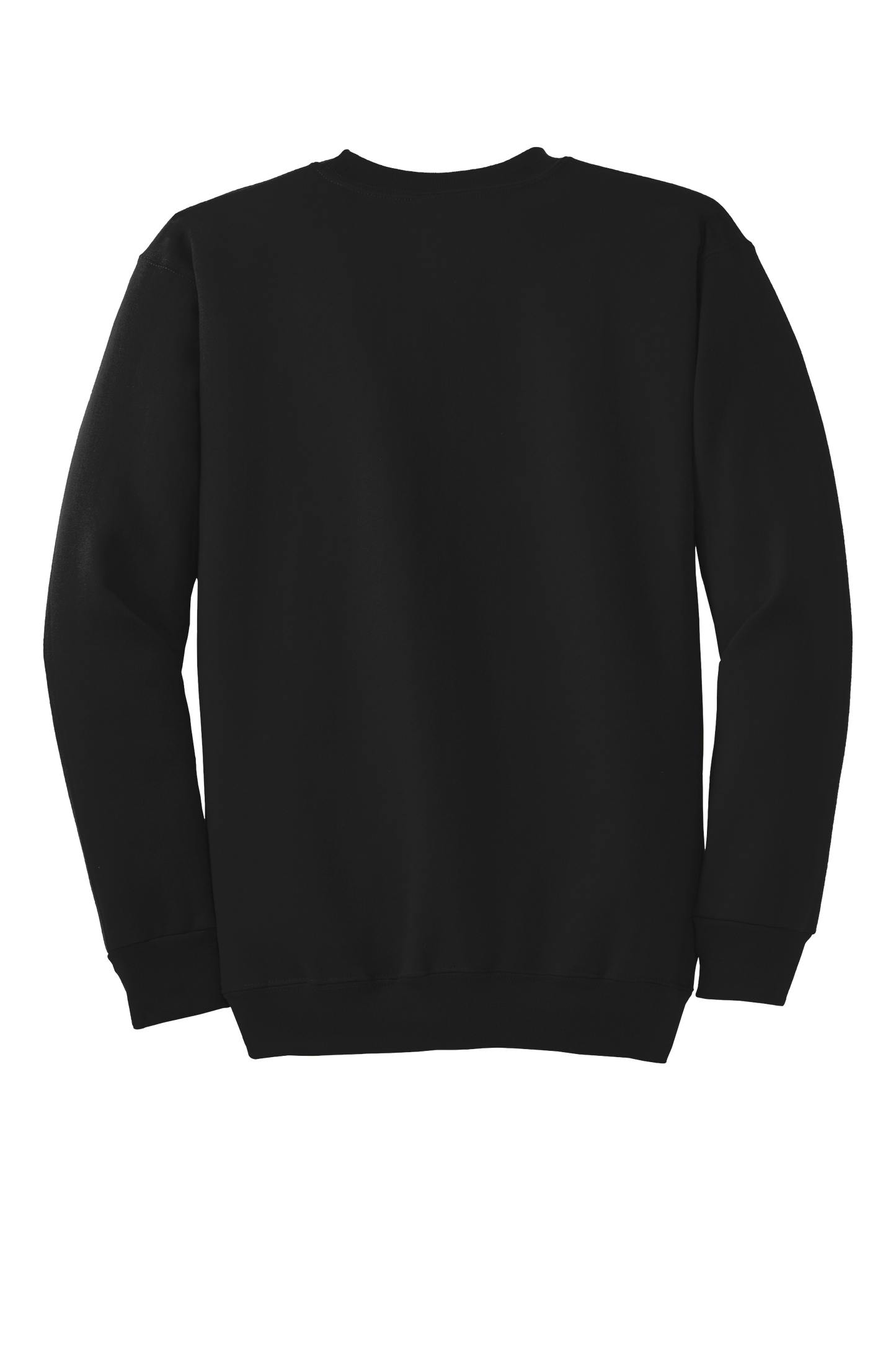 Port & Company® Essential Fleece Crewneck Sweatshirt - Jet Black