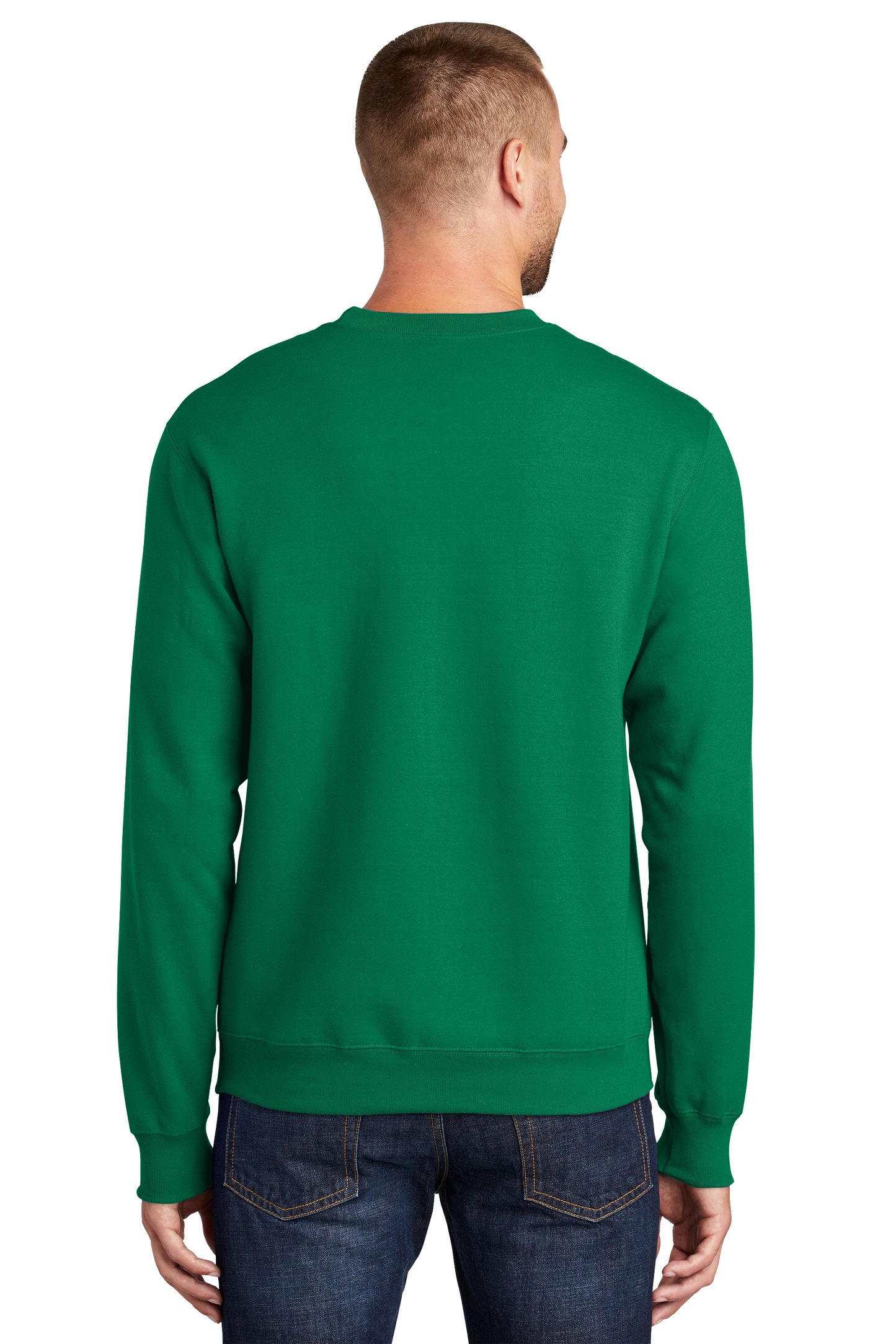 Port & Company® Essential Fleece Crewneck Sweatshirt - Kelly