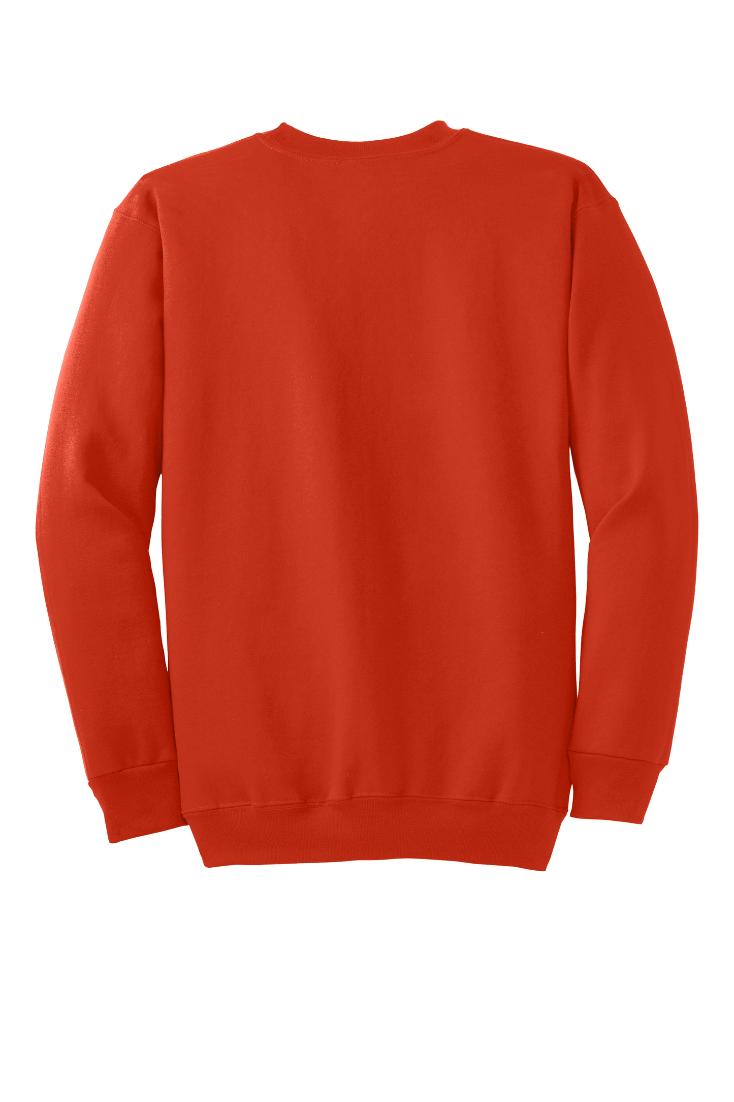 Port & Company® Essential Fleece Crewneck Sweatshirt - Orange