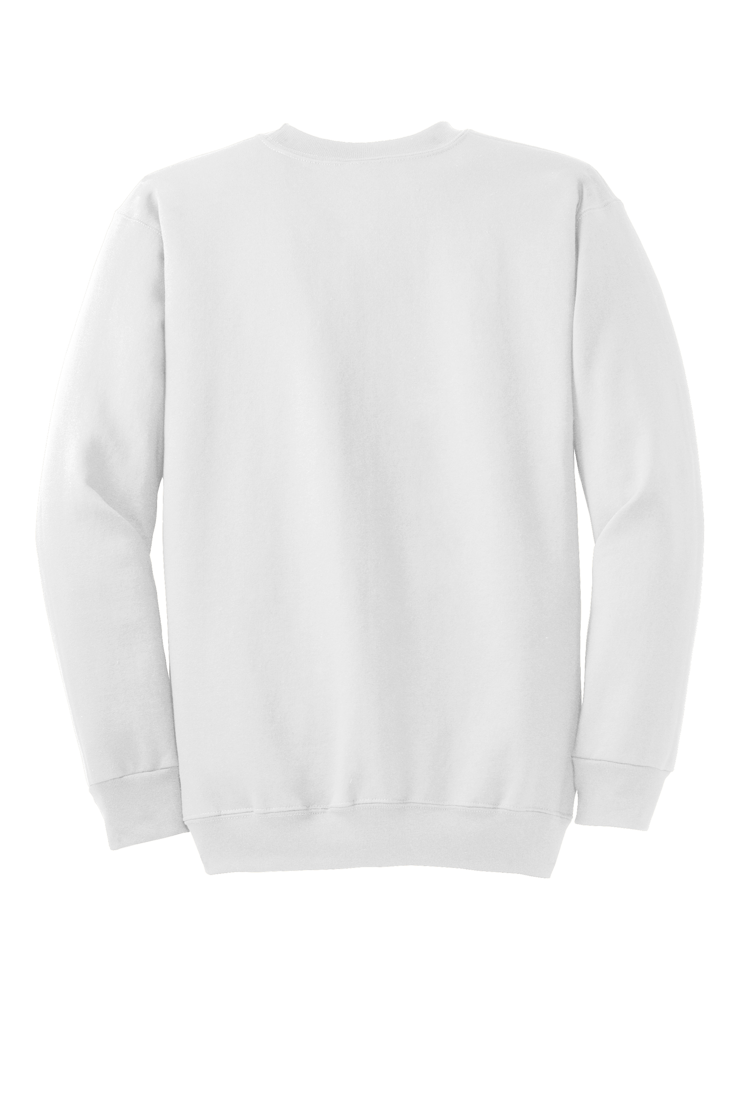 Port & Company® Essential Fleece Crewneck Sweatshirt - White